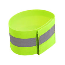 High Visibility Dual Custom Reflective Strip Elastic Wristband for Walking